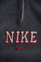 *Bootleg* Vintage Nike Spellout Embroidered Quarter Zip (XL) - Retrospective Store