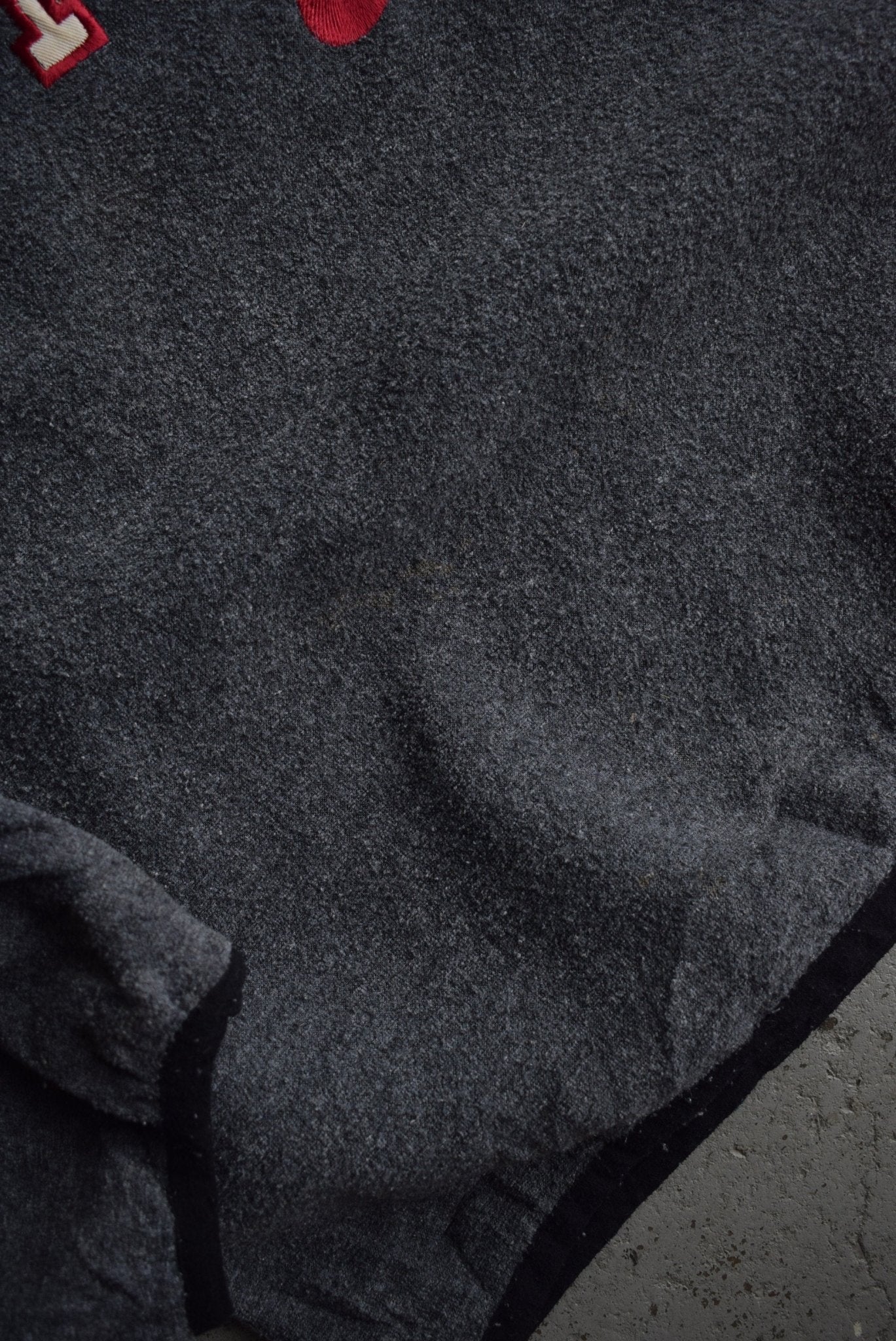 *Bootleg* Vintage Nike Spellout Embroidered Quarter Zip (XL) - Retrospective Store
