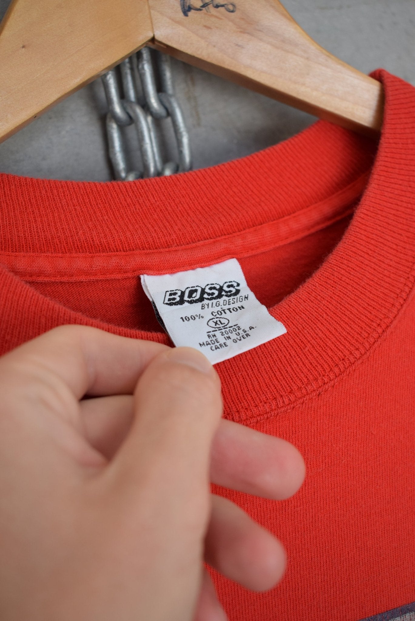 Boss Graphic Tee — 1990s (XL) - Retrospective Store