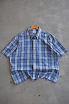 Brooks Brothers Cropped Button Up — 2000s (XL) - Retrospective Store