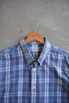 Brooks Brothers Cropped Button Up — 2000s (XL) - Retrospective Store