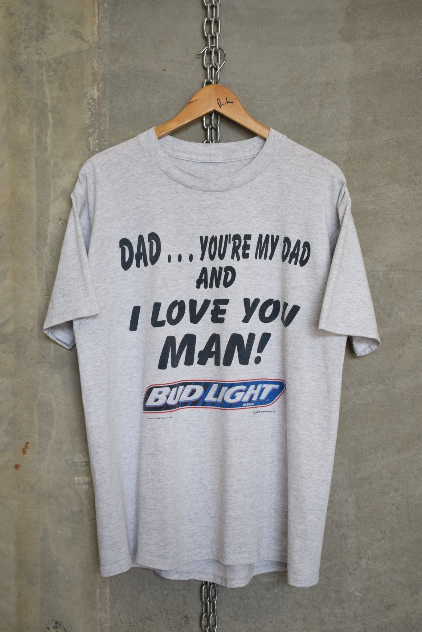 Budweiser Beer Graphic Tee — 1996 (L) - Retrospective Store