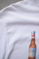 Budweiser 'Bottles over time' White Graphic Tee — 1999 (M) - Retrospective Store