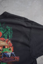 Budweiser 'This Bud's For You' Black Graphic Tee — 1990s (XL) - Retrospective Store