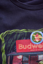 Budweiser Touch Tone Black Graphic Tee — 1997 (L) - Retrospective Store