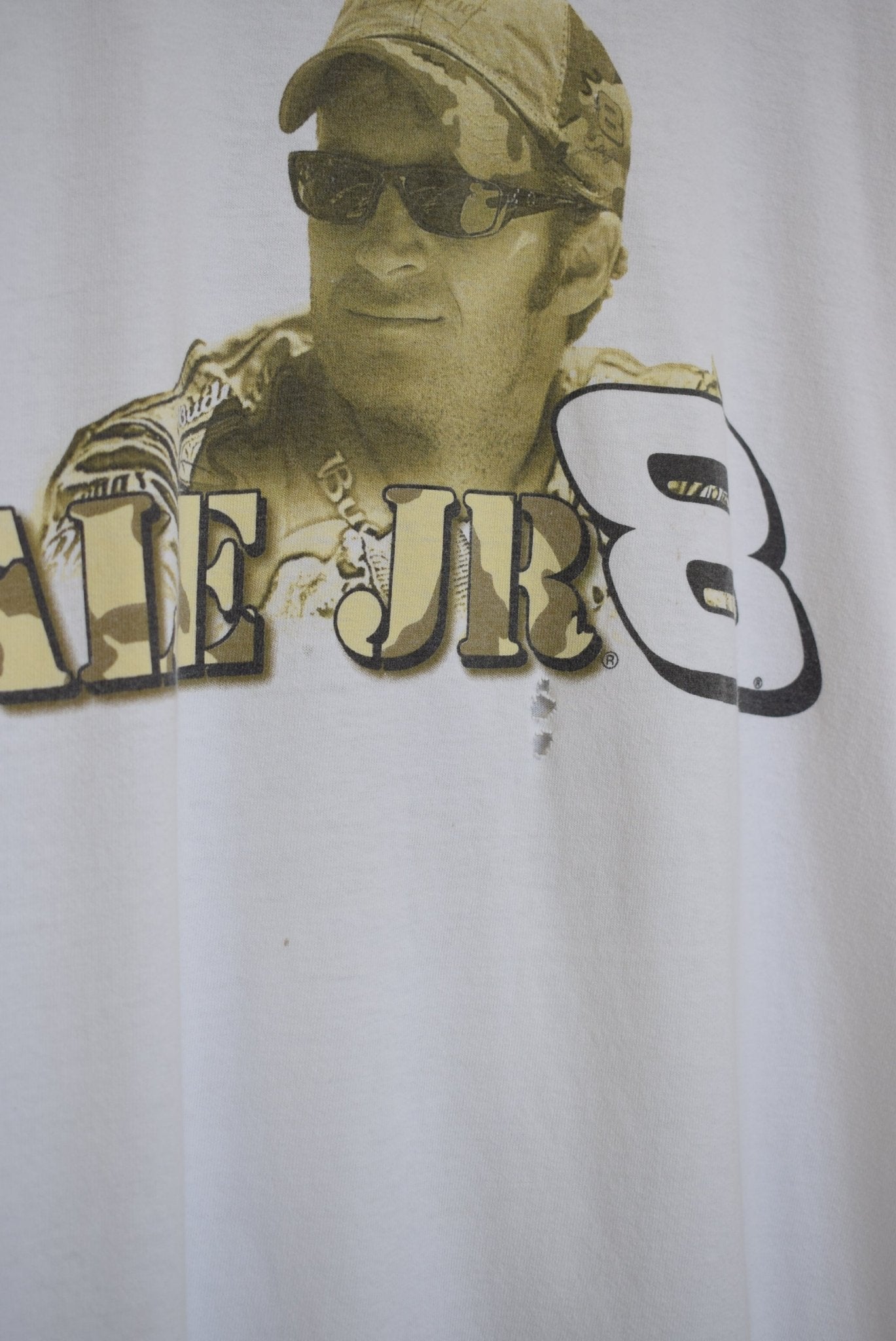 Budweiser X NASCAR Dale Jr Tee — 2000s (L) - Retrospective Store