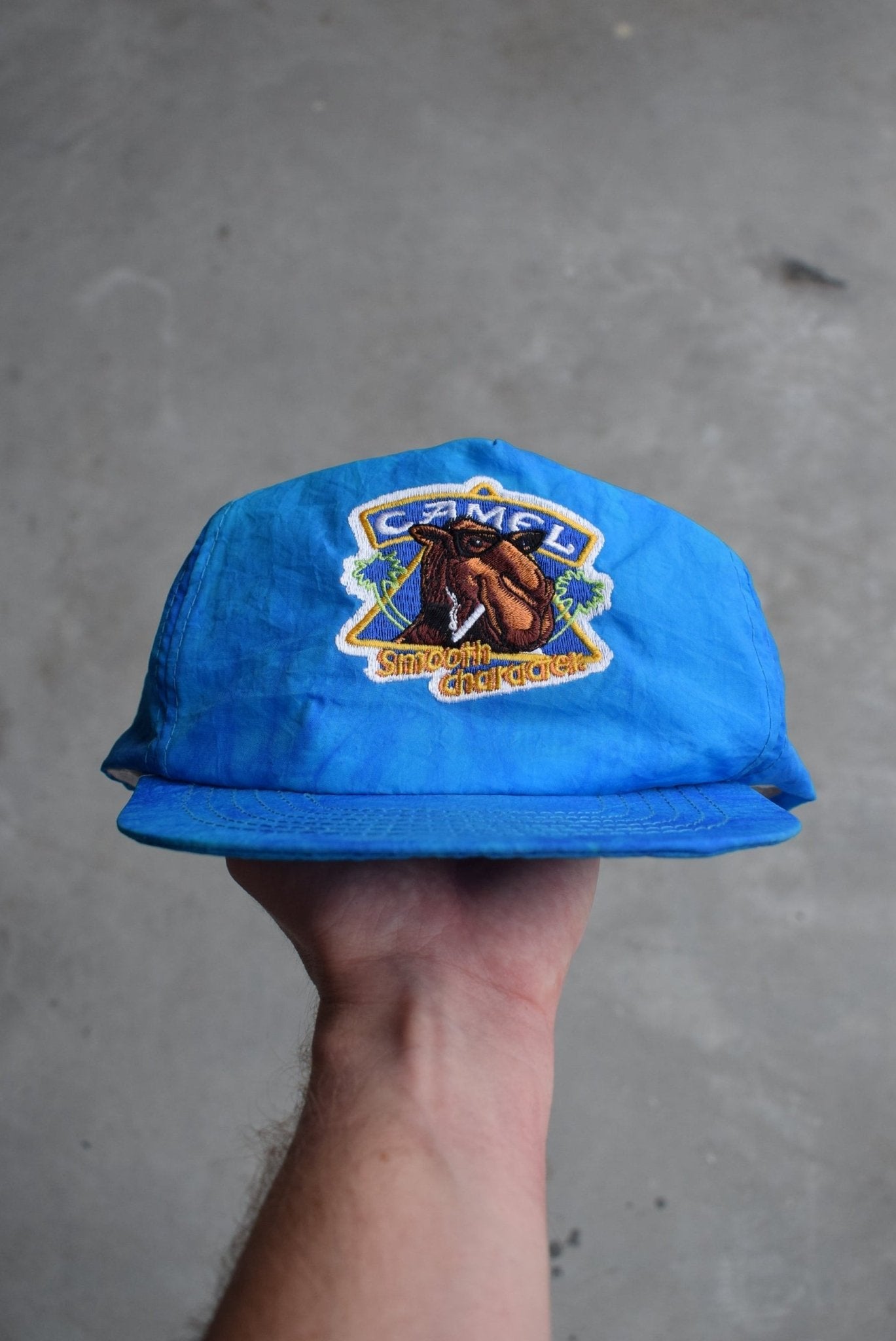 Camel Cigarettes Embroidered Hat — 1980s - Retrospective Store