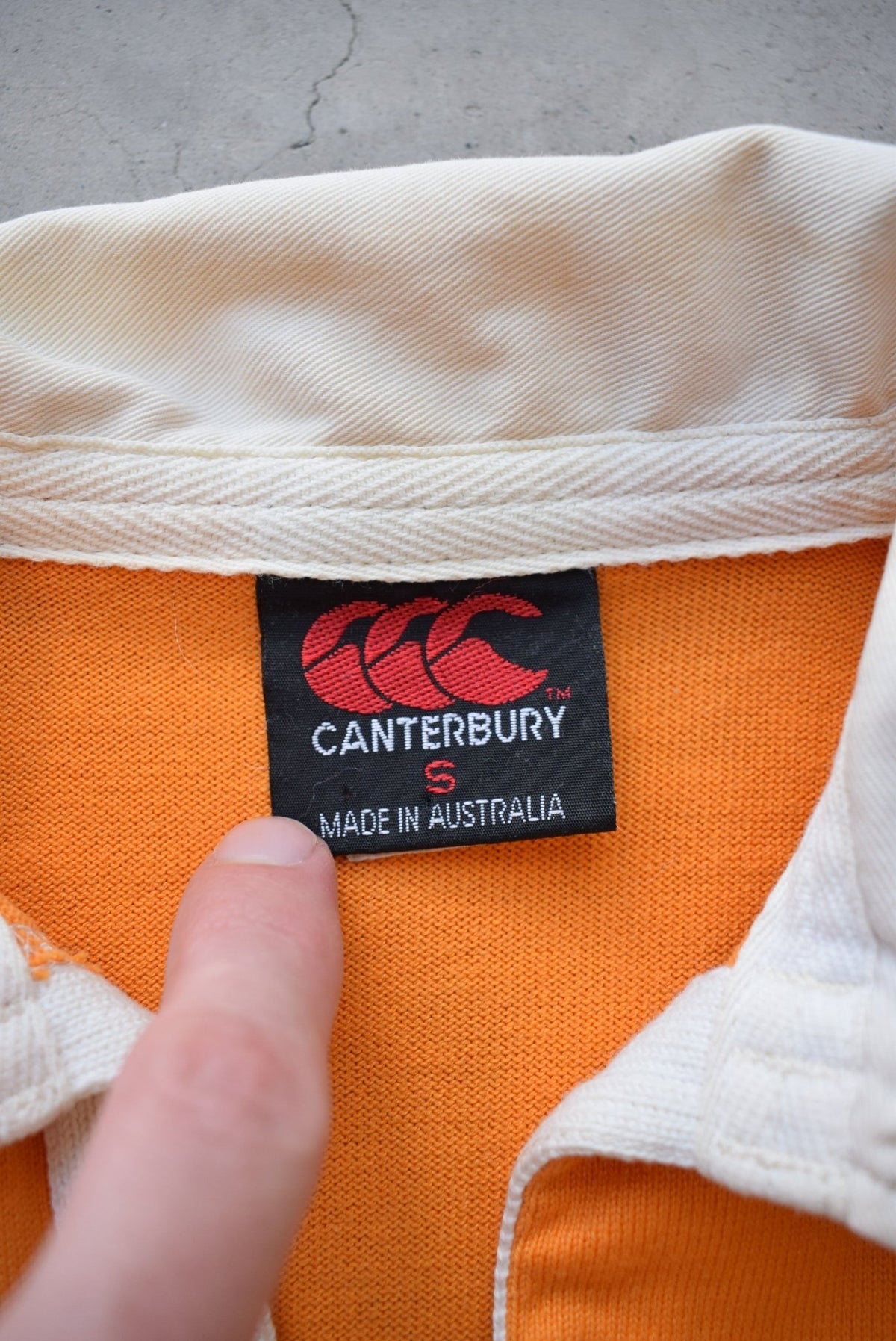 Canterbury Australia Green & Gold Embroidered Rugby Polo — 1990s (S/M) - Retrospective Store
