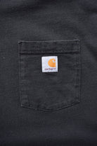 Carhartt Black Long Sleeve Pocket Tee — 2000s (XL) - Retrospective Store