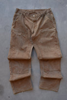 Carhartt Brown Double-Knee Carpenter Pants — 2000s (34) - Retrospective Store