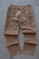 Carhartt Brown Double-Knee Carpenter Pants — 2000s (34) - Retrospective Store