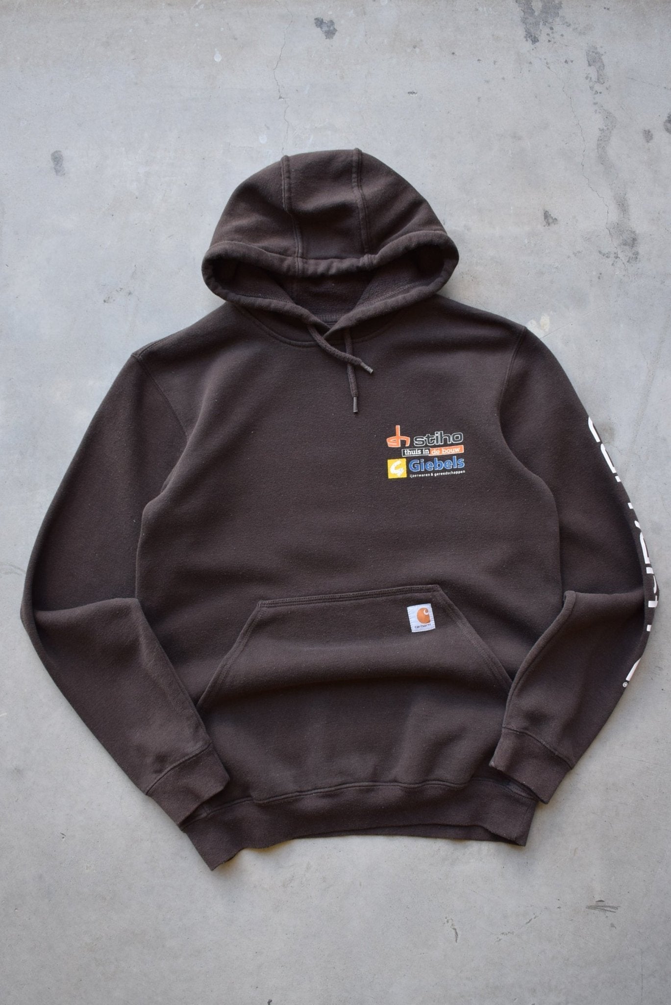 Carhartt Brown Workwear Hoodie — 2000s (M) - Retrospective Store