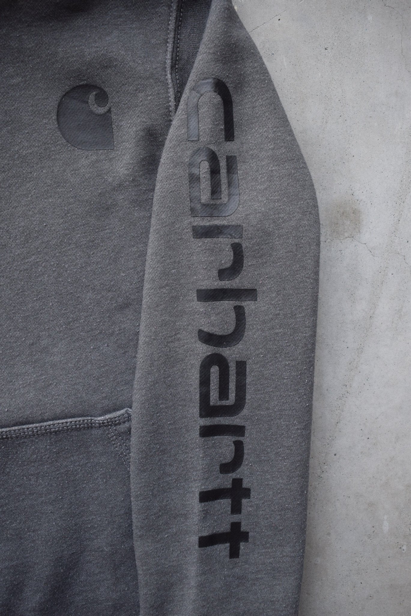 Carhartt Charcoal Workwear Hoodie — 2000s (XS) - Retrospective Store