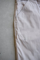Carhartt Cream Carpenter Pants — 2000s (36) - Retrospective Store
