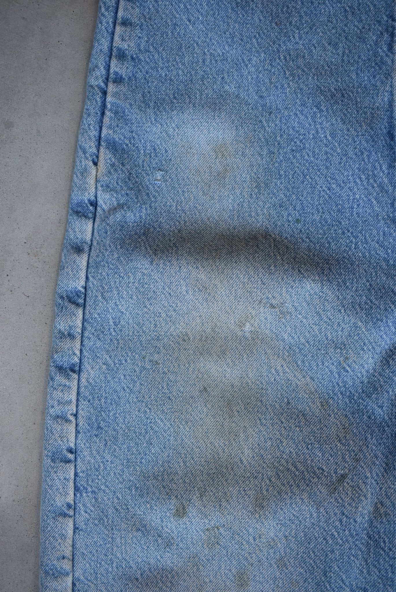 Carhartt Denim Flannel-Lined Jeans — 2000s (33) - Retrospective Store