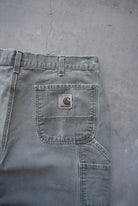 Carhartt Green Carpenter Pants — 2000s (36) - Retrospective Store