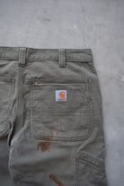 Carhartt Green Double-Knee Carpenter Pants — 2000s (32) - Retrospective Store