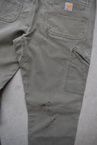 Carhartt Green Double-Knee Carpenter Pants — 2000s (34) - Retrospective Store