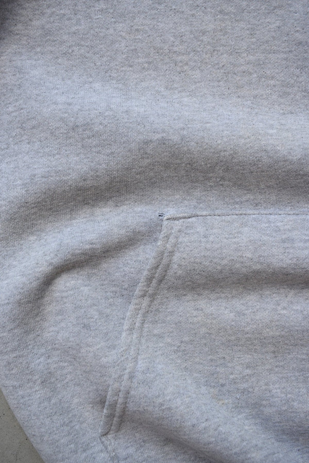 Carhartt Grey Spellout Hoodie — 1990s (L) - Retrospective Store