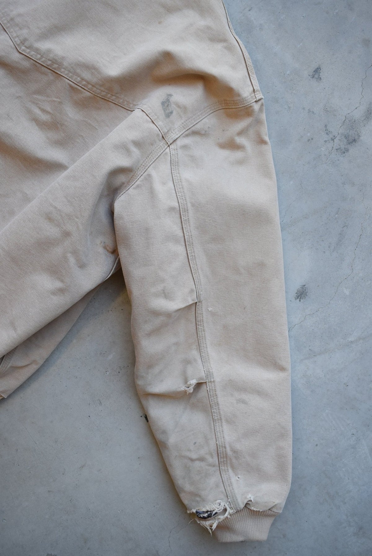 Carhartt 'Santa Fe' Tan Workwear Heavyweight Jacket — 1990s (XL) - Retrospective Store