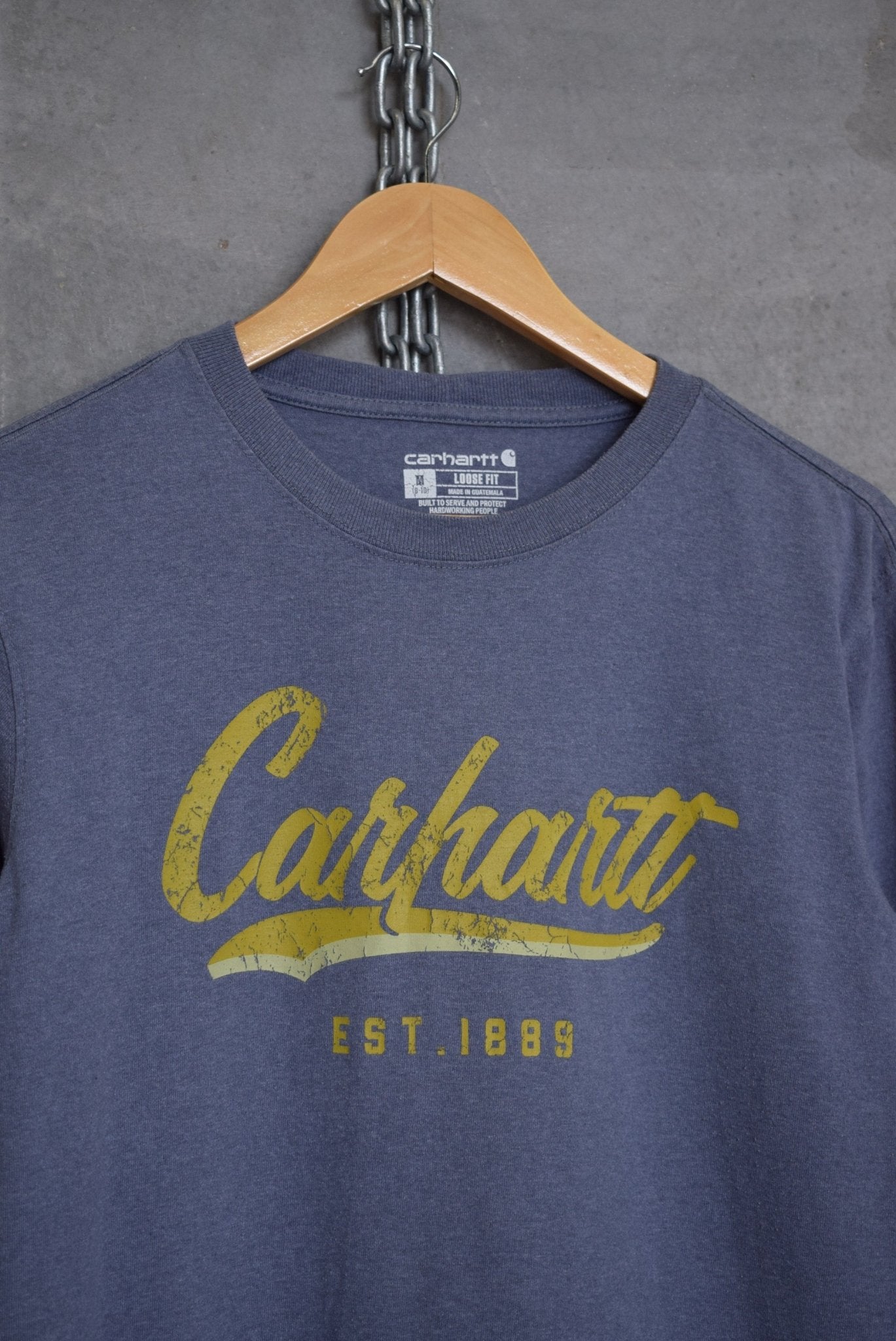 Carhartt Spellout Long Sleeve Tee — 2000s (S/M) - Retrospective Store