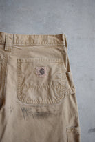 Carhartt Tan Carpenter Pants — 2000s (29) - Retrospective Store