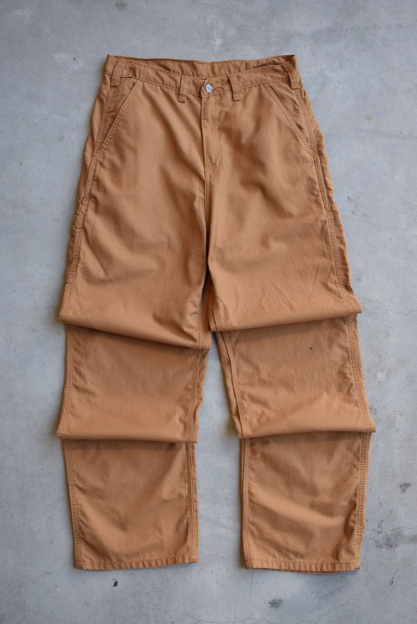 Carhartt Tan Carpenter Pants — 2000s (32) - Retrospective Store