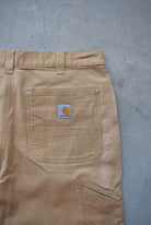 Carhartt Tan Double-Knee Carpenter Pants — 2000s (34) - Retrospective Store