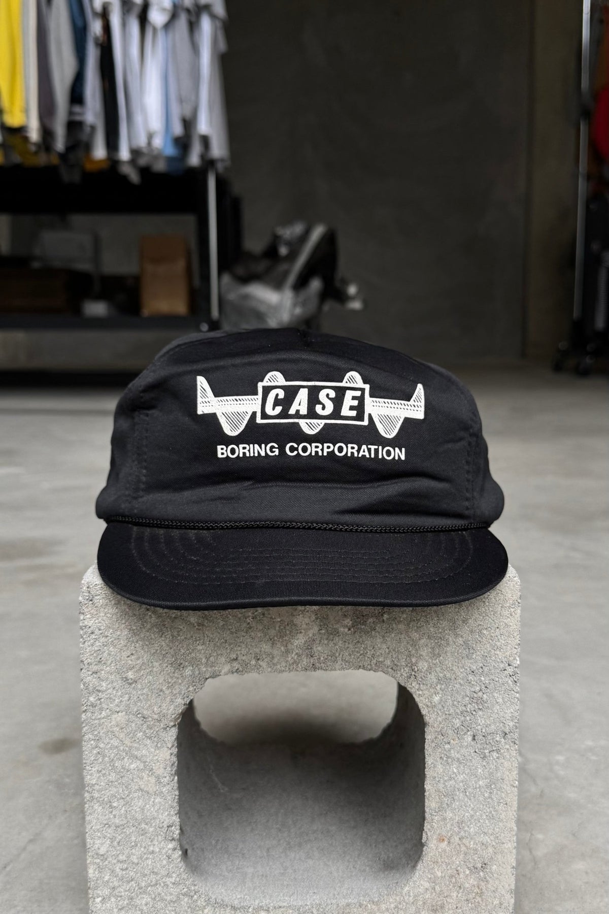 Case Boring Corporation Black Hat — 1990s - Retrospective Store
