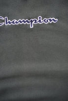 Champion Green Embroidered Spellout Crewneck — 1990s (XXL) - Retrospective Store