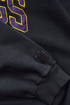 Champion Pro-Line x NFL Minnesota Vikings Black Embroidered Crewneck — 1990s (XL/XXL) - Retrospective Store