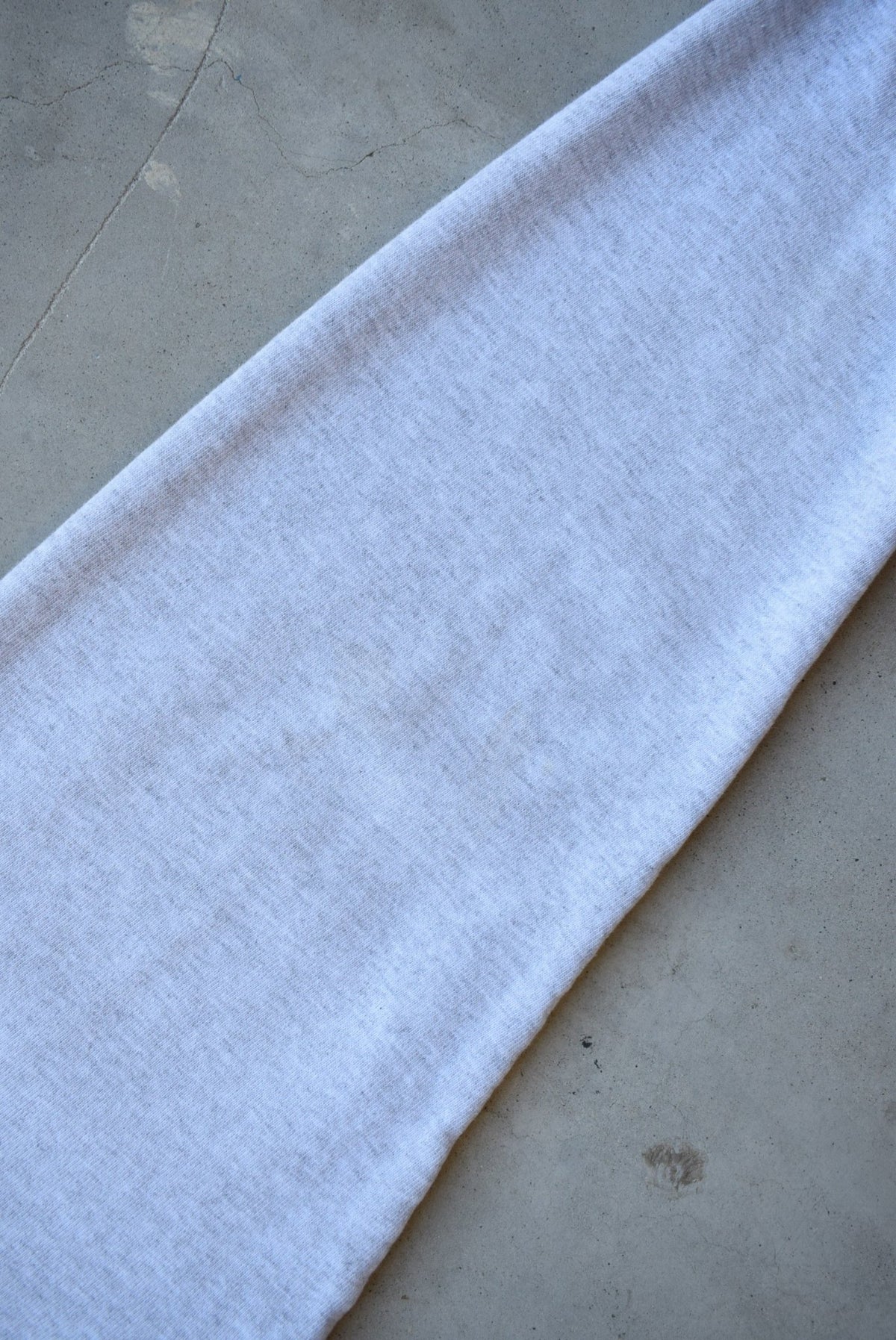 Champion x Harvard Law Grey Embroidered Crewneck — 1990s (L) - Retrospective Store