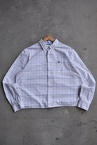 Chaps Ralph Lauren Cropped Long Sleeve Button Up — 2000s (L/XL) - Retrospective Store