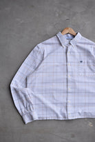 Chaps Ralph Lauren Cropped Long Sleeve Button Up — 2000s (L/XL) - Retrospective Store