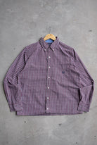Chaps Ralph Lauren Cropped Long Sleeve Button Up — 2000s (M) - Retrospective Store