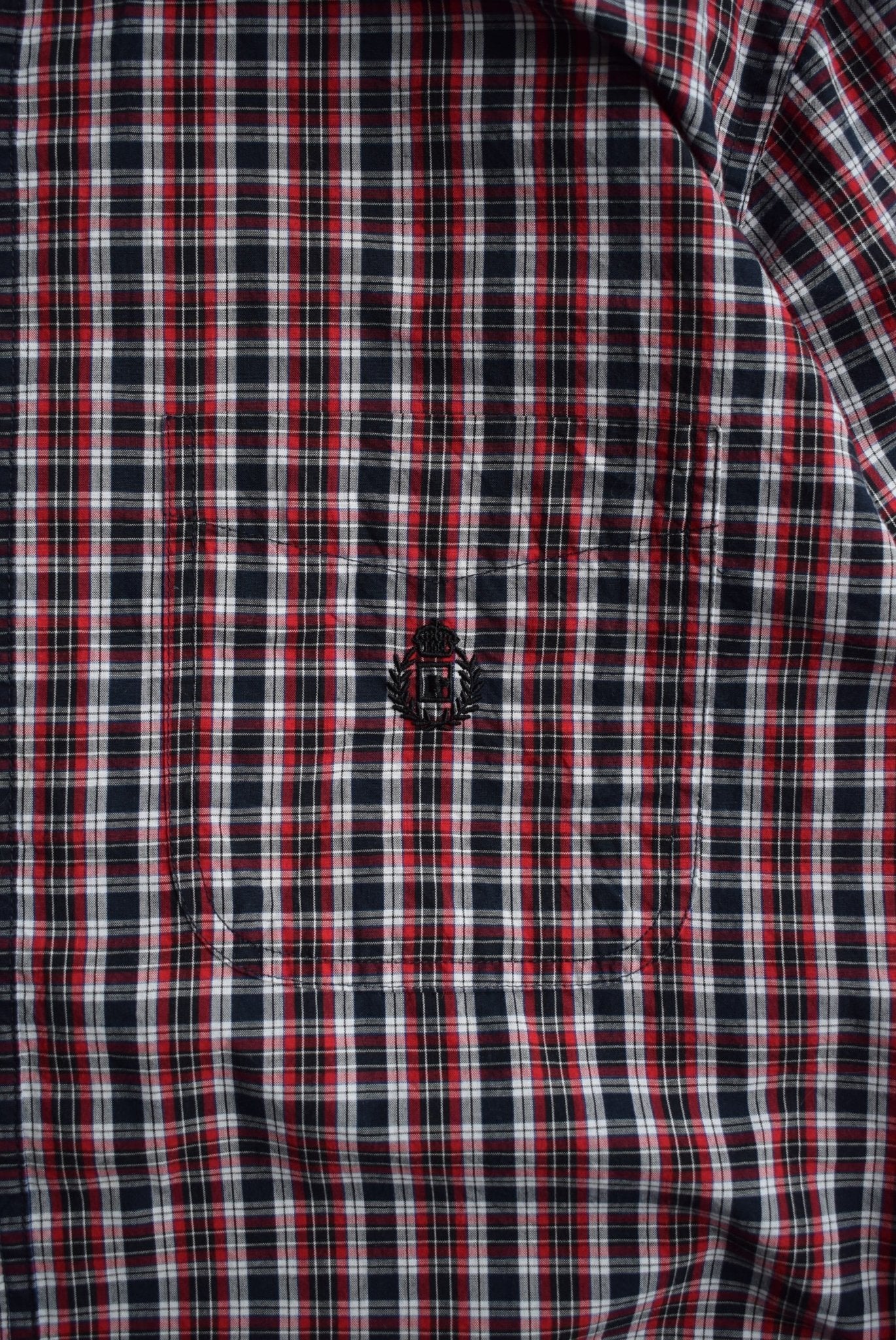 Chaps Ralph Lauren Cropped Long Sleeve Button Up — 2000s (M) - Retrospective Store