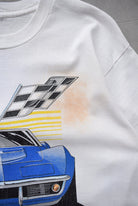Chevrolet Corvette White Graphic Tee — 1990s (M) - Retrospective Store