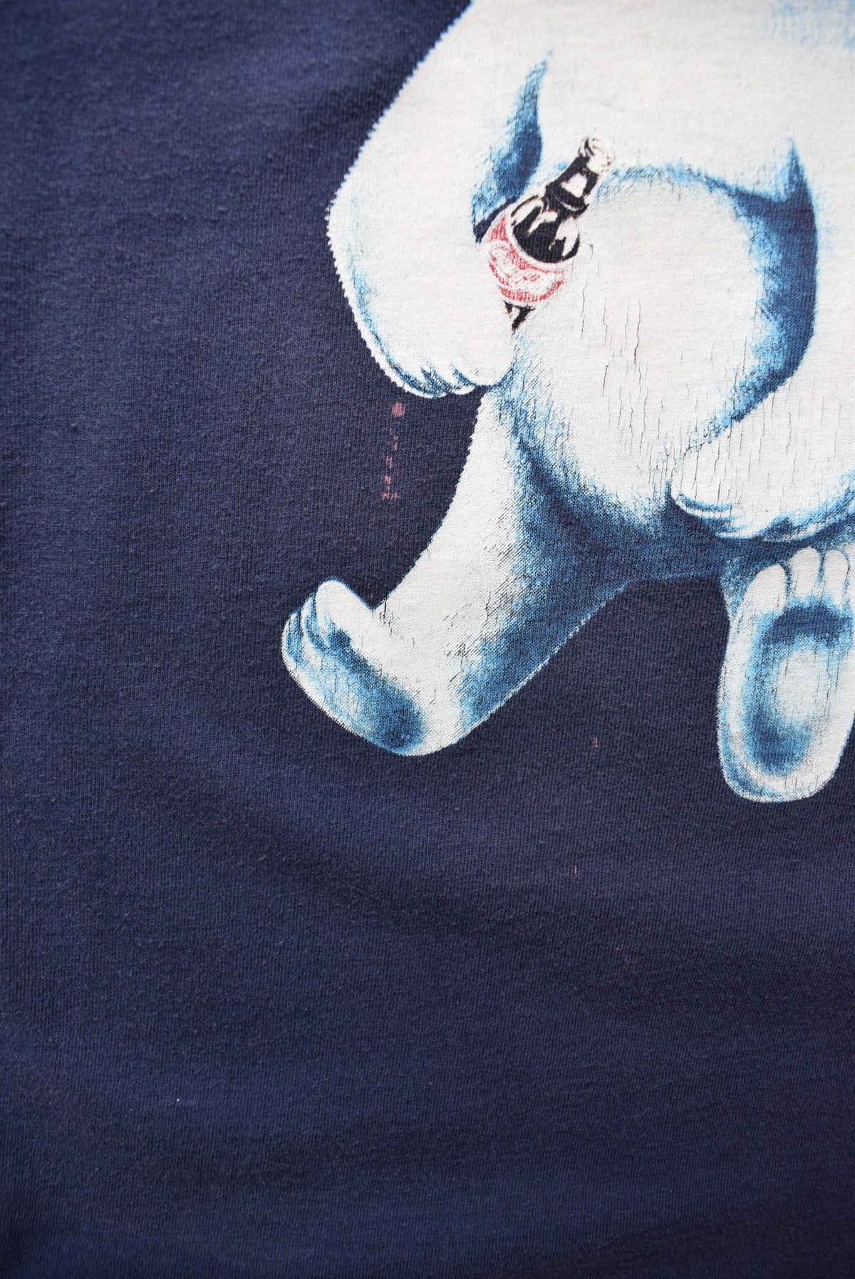 Coca-Cola Navy Graphic Tee — 1994 (XL) - Retrospective Store