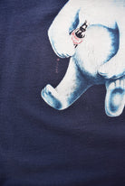 Coca-Cola Navy Graphic Tee — 1994 (XL) - Retrospective Store
