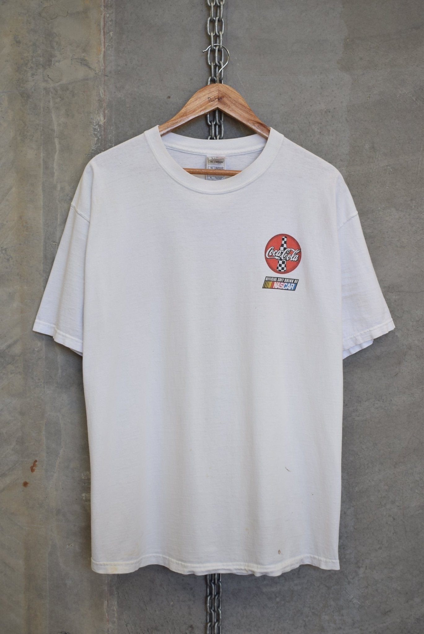 Coca - Cola X NASCAR Racing Tee — 2000s (L/XL) - Retrospective Store