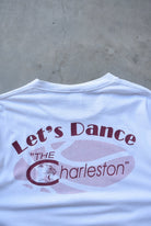College of Charleston Basketball White Graphic Tee — 1998 (XL) - Retrospective Store