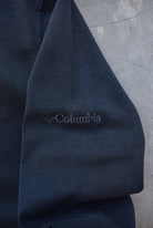 Columbia Black Spellout Long Sleeve Tee — 2000s (M) - Retrospective Store