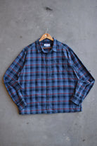 Columbia Blue Cropped Button Up — 2000s (M/L) - Retrospective Store
