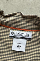 Columbia Brown Cropped Long Sleeve Button Up — 2000s (XXL) - Retrospective Store