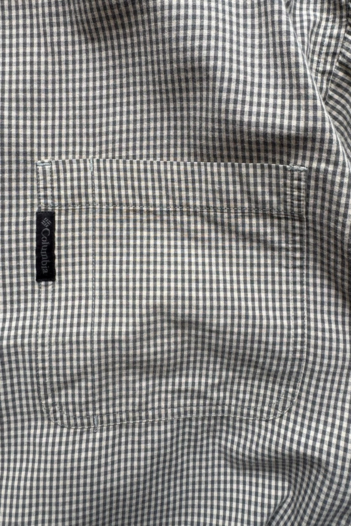 Columbia Brown Cropped Long Sleeve Button Up — 2000s (XXL) - Retrospective Store