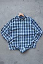 Croft & Barrow Navy Long Sleeve Button Up — 2000s (XL) - Retrospective Store
