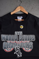 *Deadstock* Vintage 2005 Adidas x MLB Chicago White Sox World Series Champions Tee (XXL) - Retrospective Store