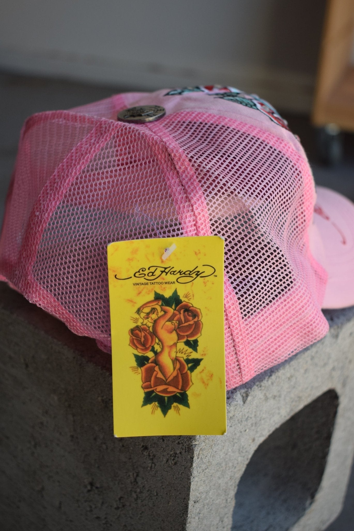 *Deadstock* Vintage Ed Hardy Embroidered Hat - Retrospective Store