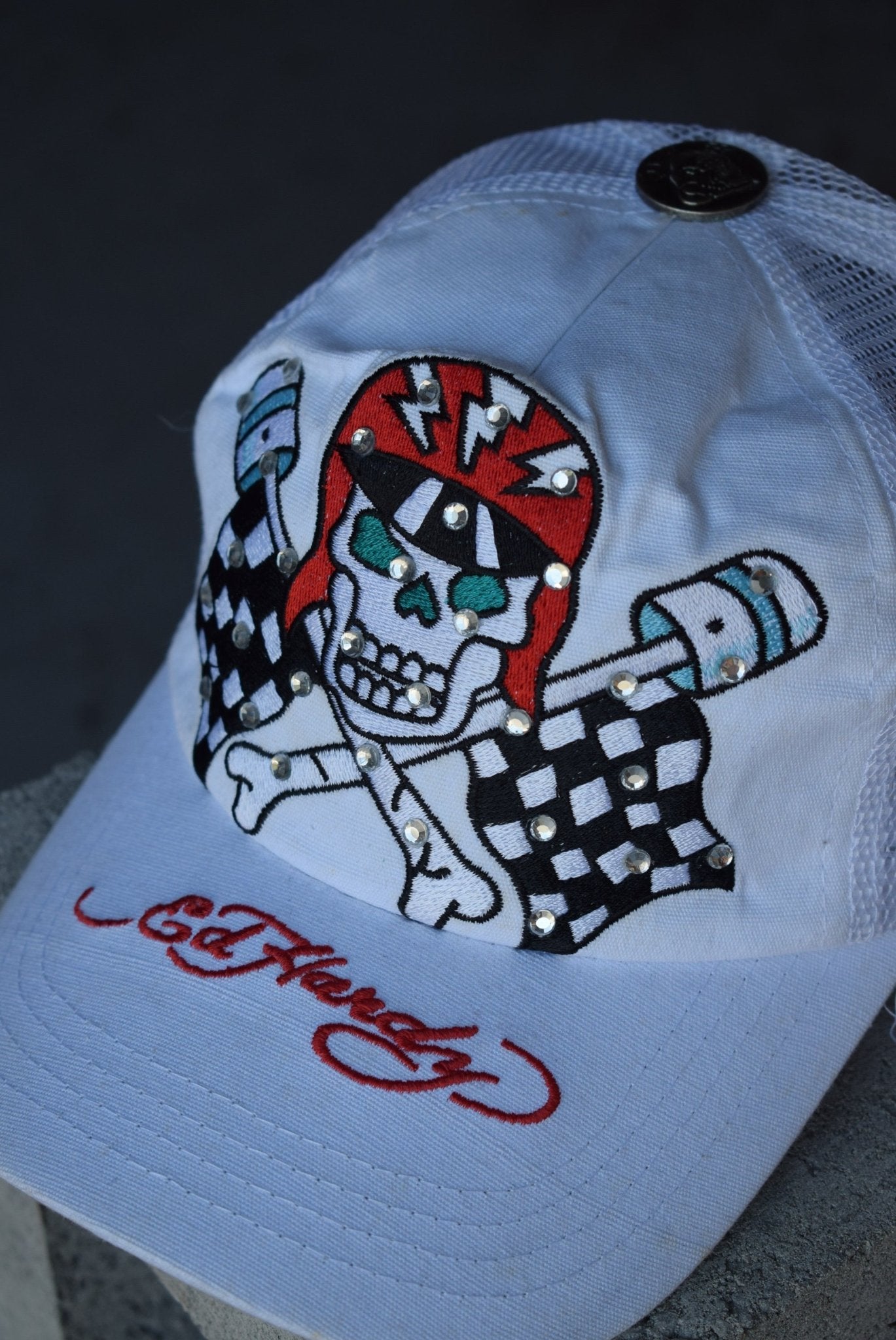 *Deadstock* Vintage Ed Hardy Embroidered Hat - Retrospective Store