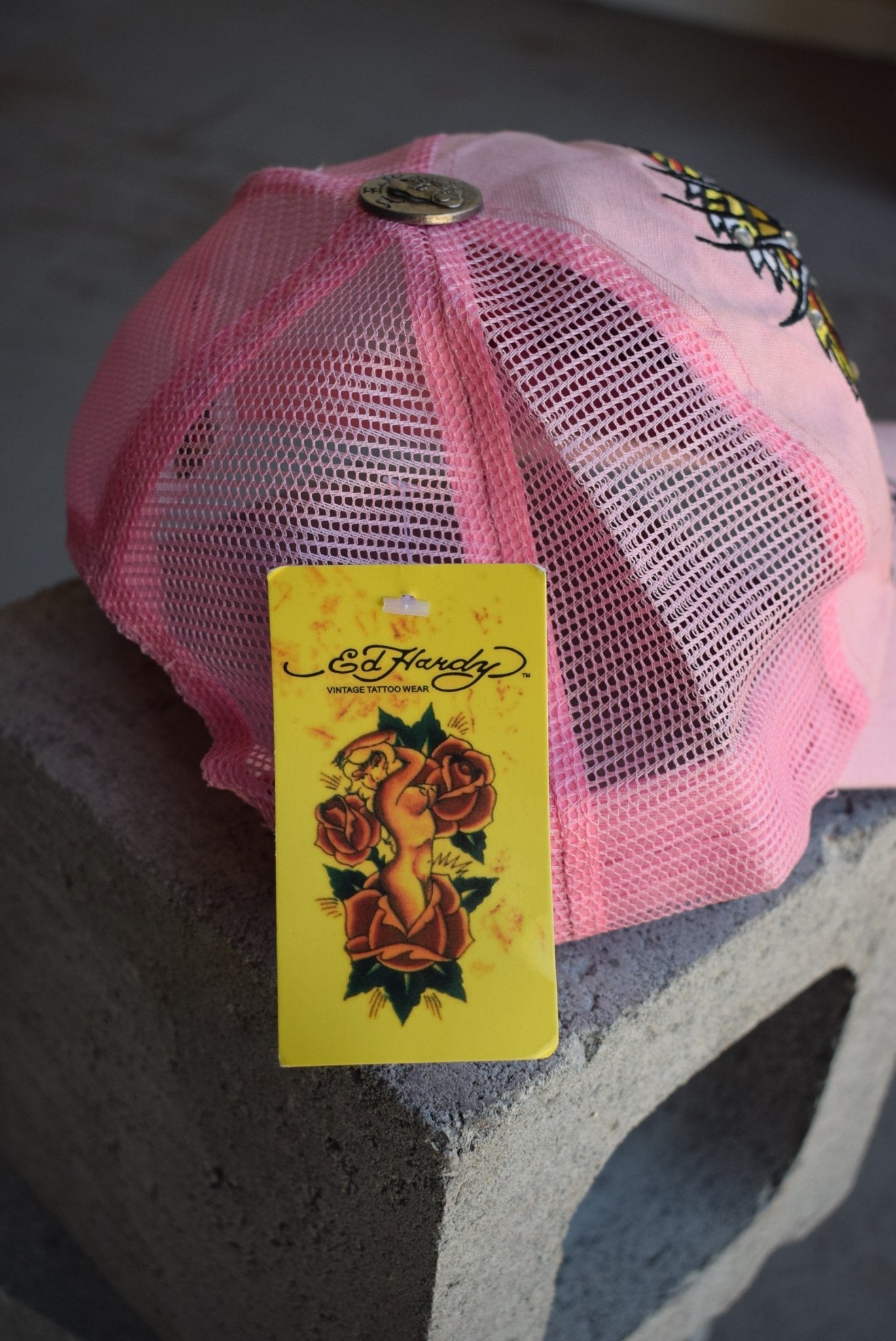 *Deadstock* Vintage Ed Hardy Embroidered Hat - Retrospective Store